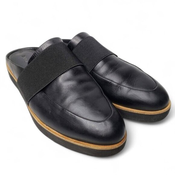 Via Spiga Mule Loafers Women's Slide On Pointed Toe Lightweight Office Easy 5.5 - Picture 1 of 10